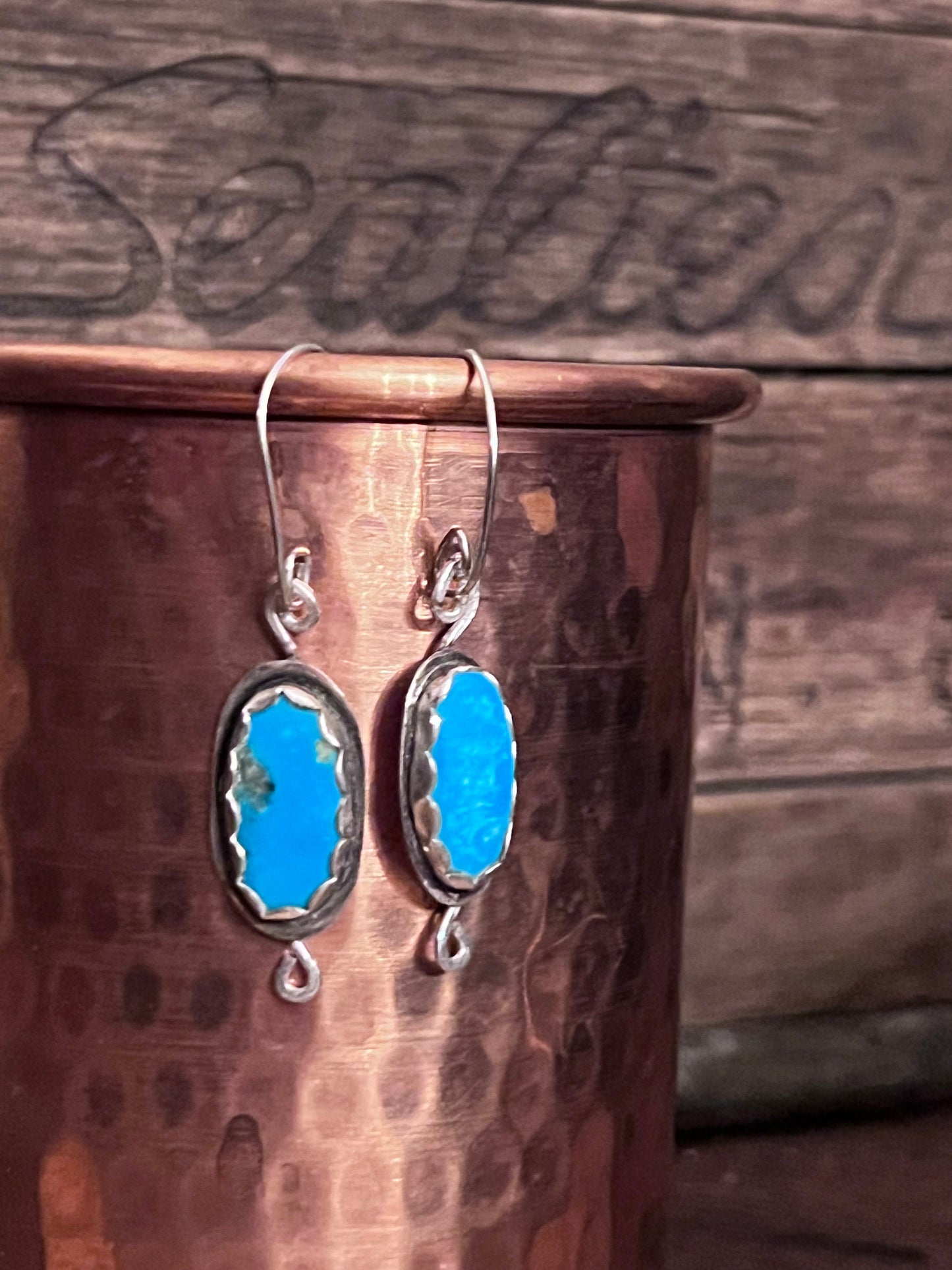 Turquoise Stone Earrings