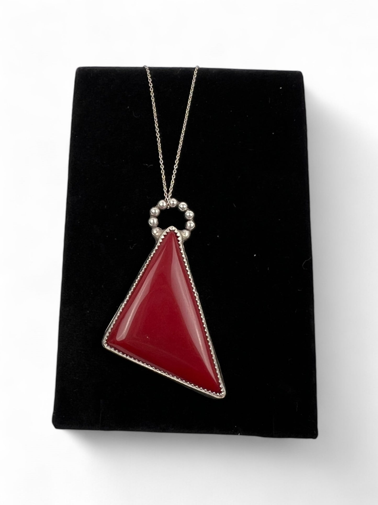 Rosarita triangle pendant