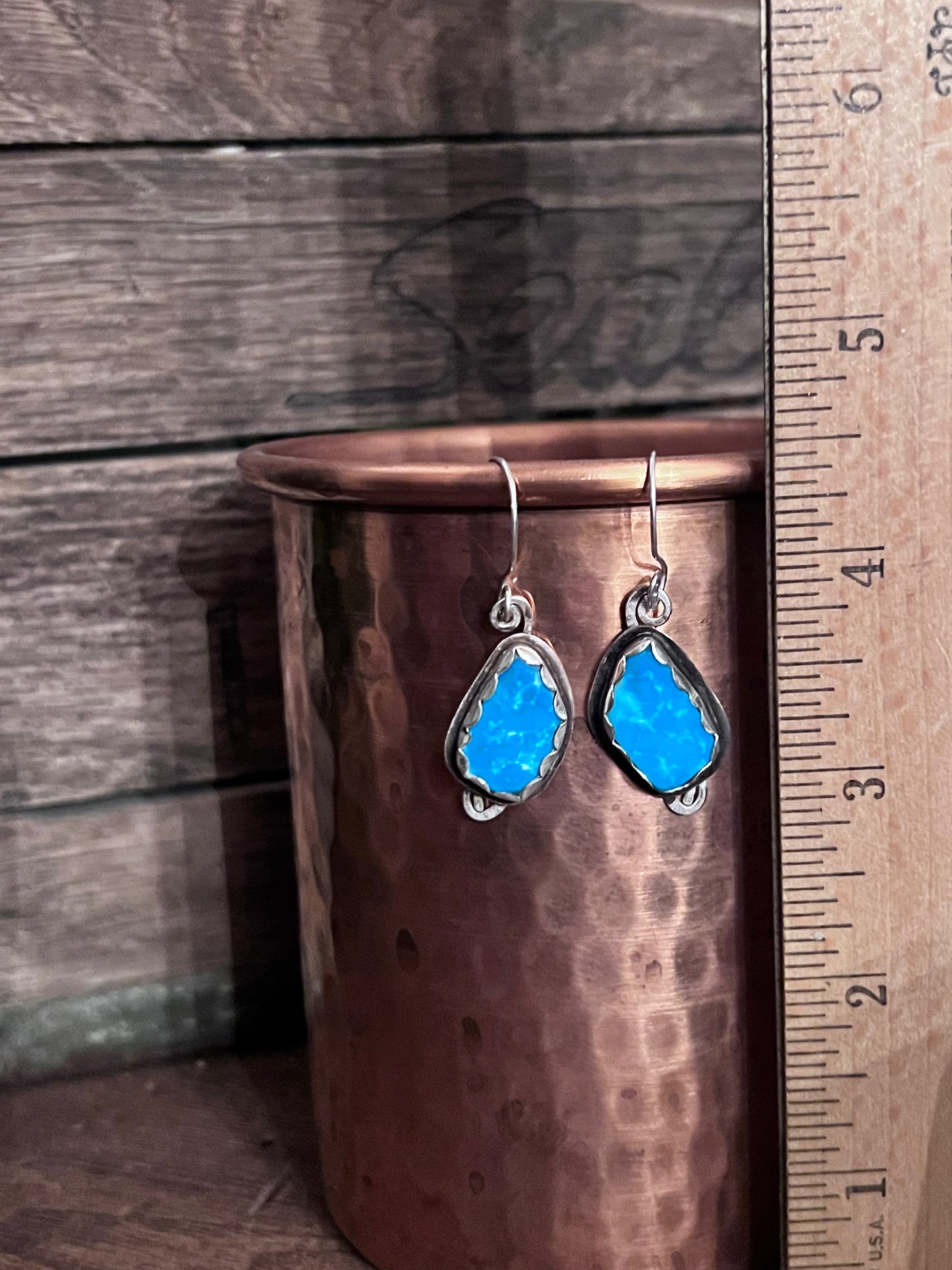 Turquoise Stone Earrings