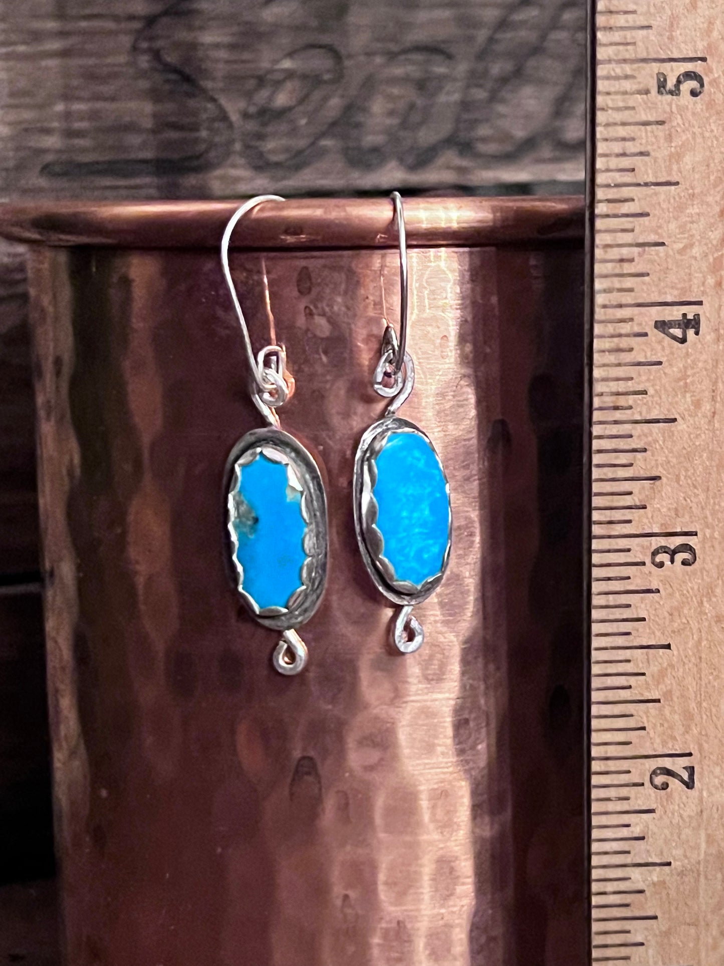Turquoise Stone Earrings