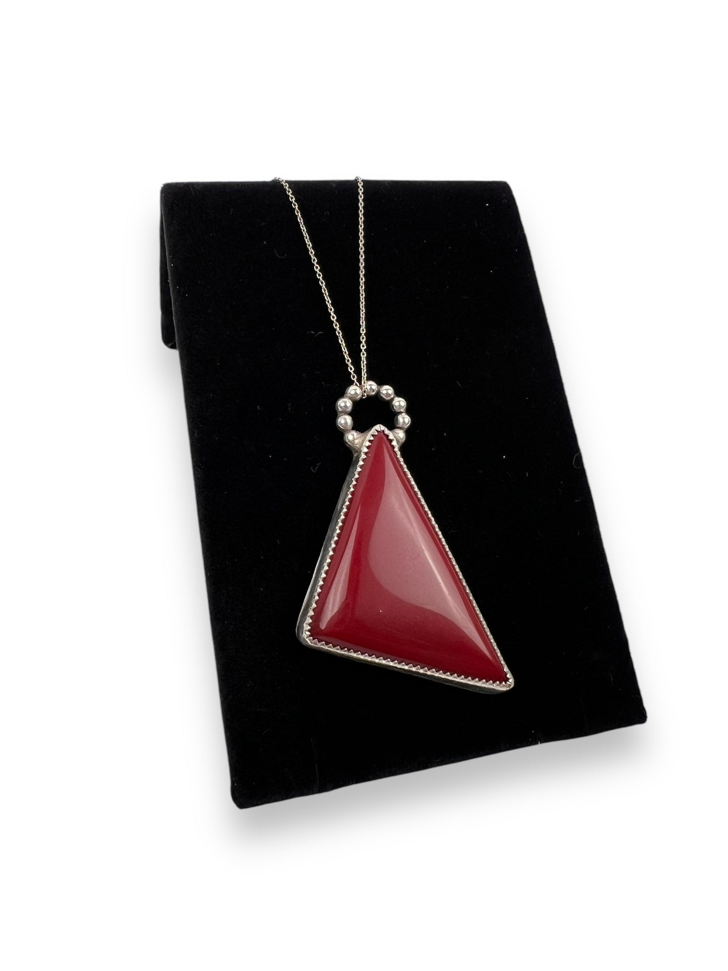 Rosarita triangle pendant