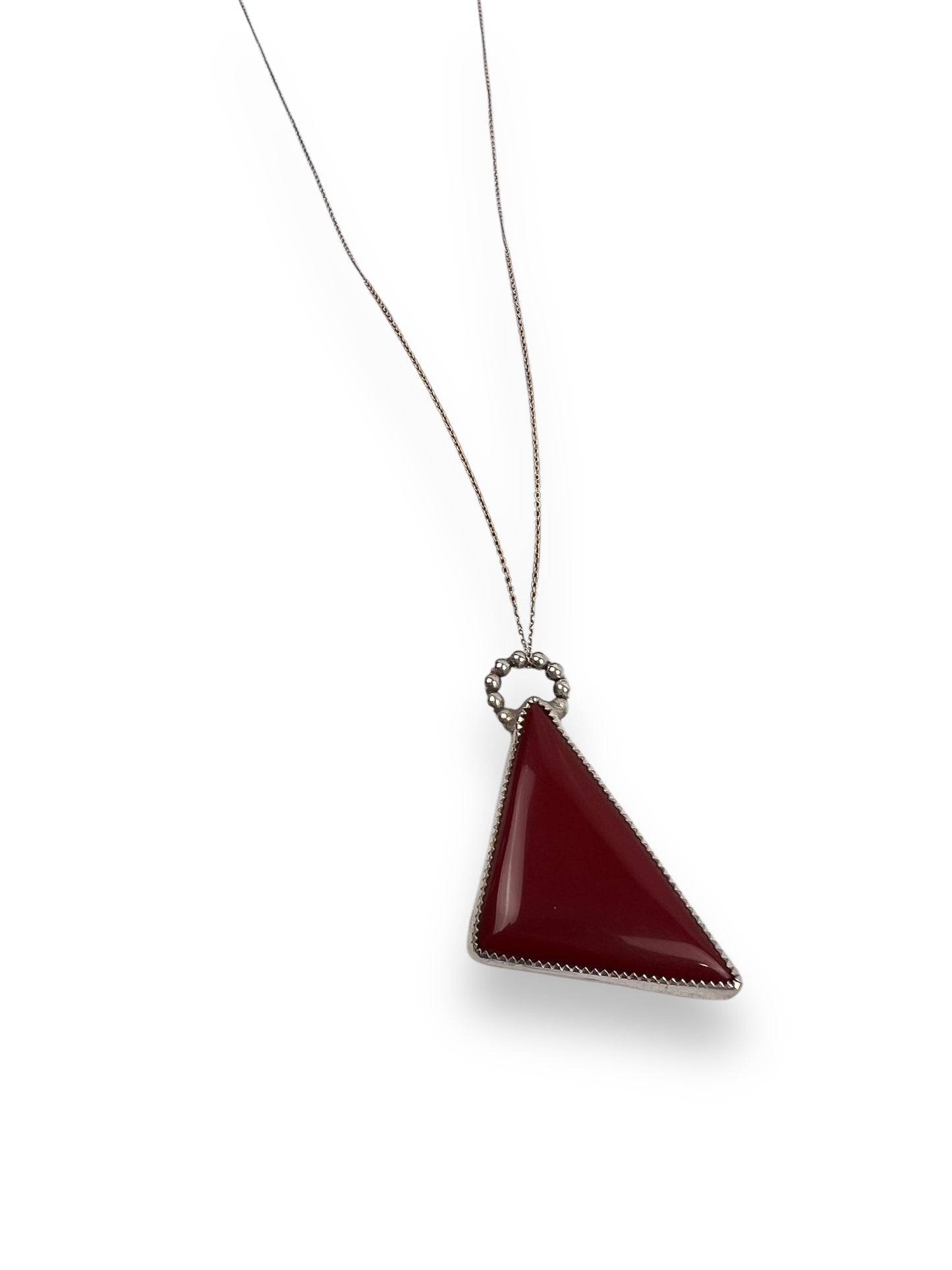 Rosarita triangle pendant