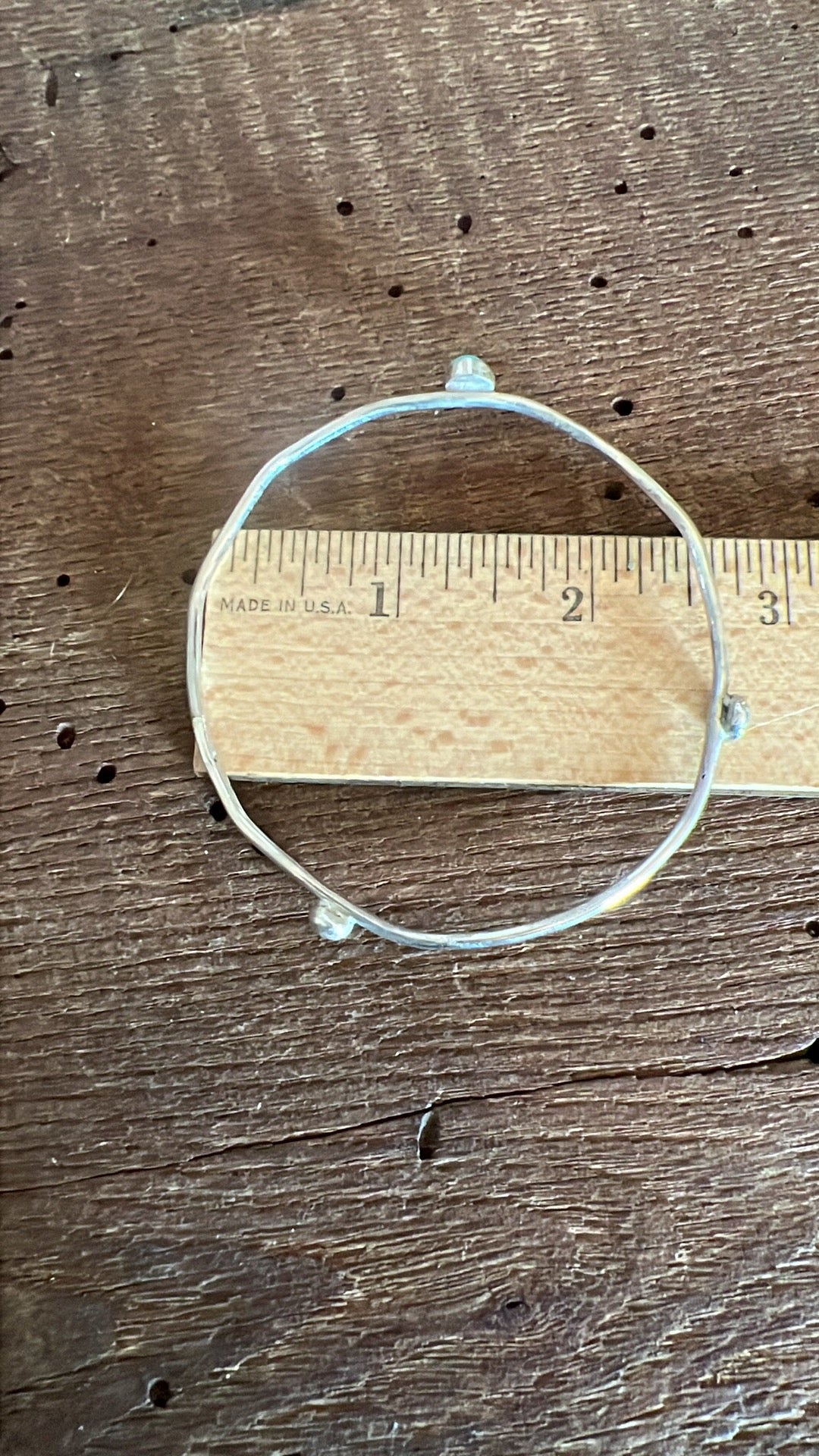 Turquoise stone bangles