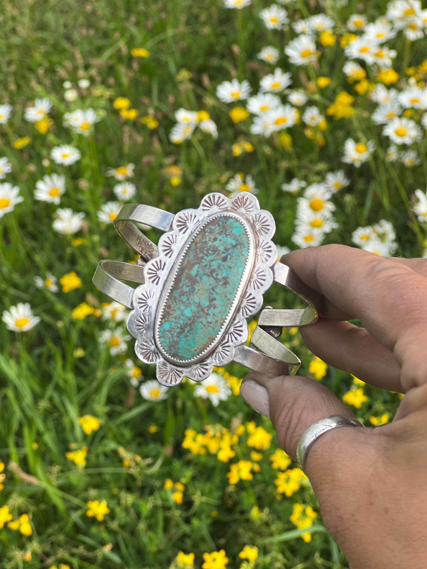 Royston Turquoise Statement Cuff