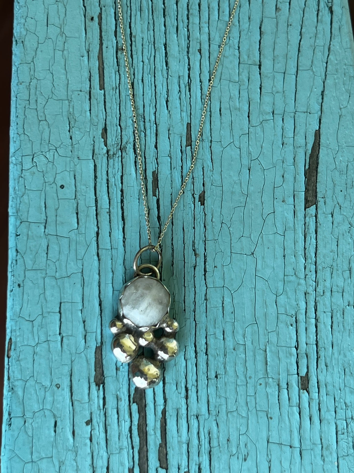Moonstone Orbs Pendant