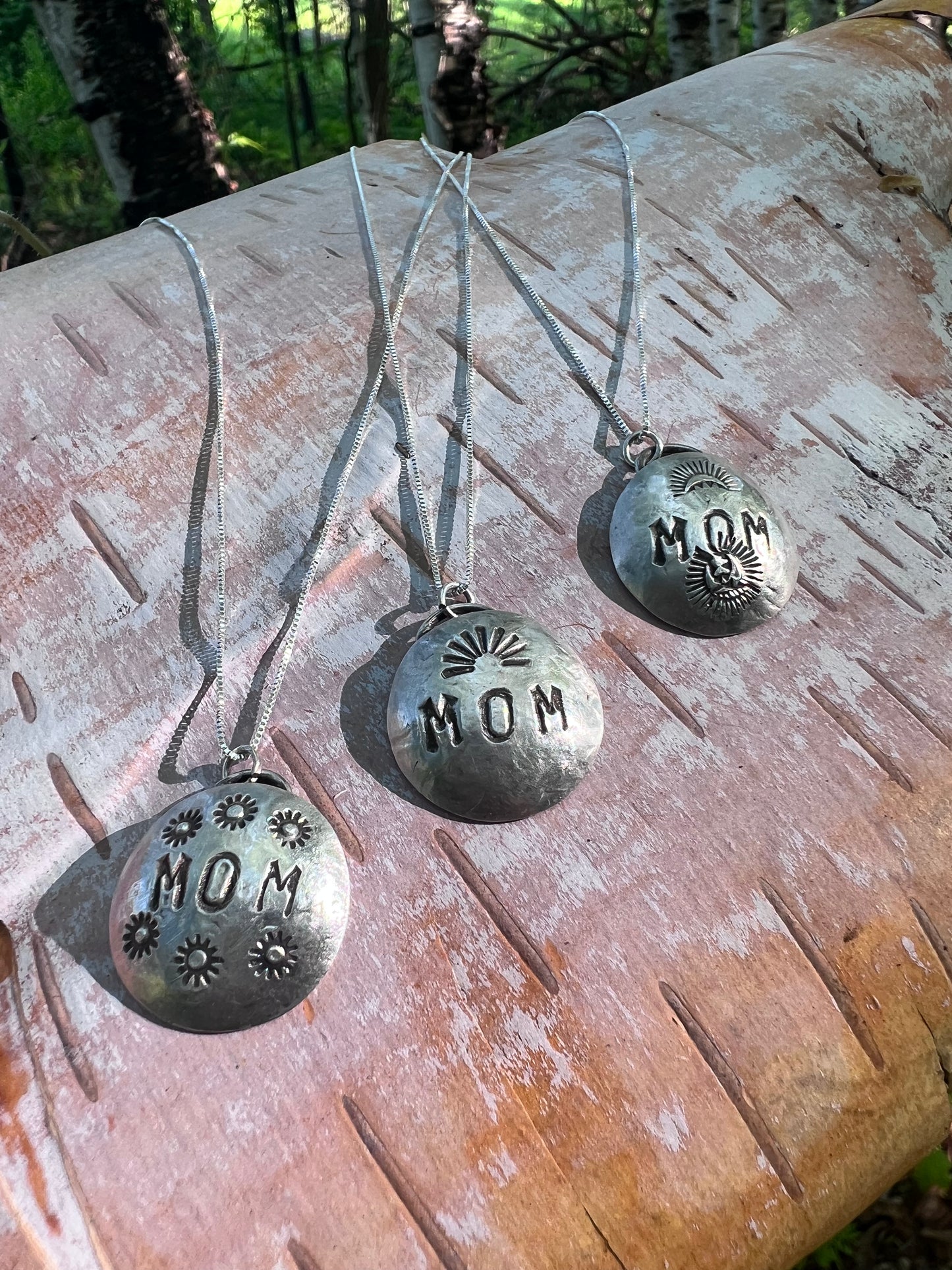 Special Mom Stamped Pendant