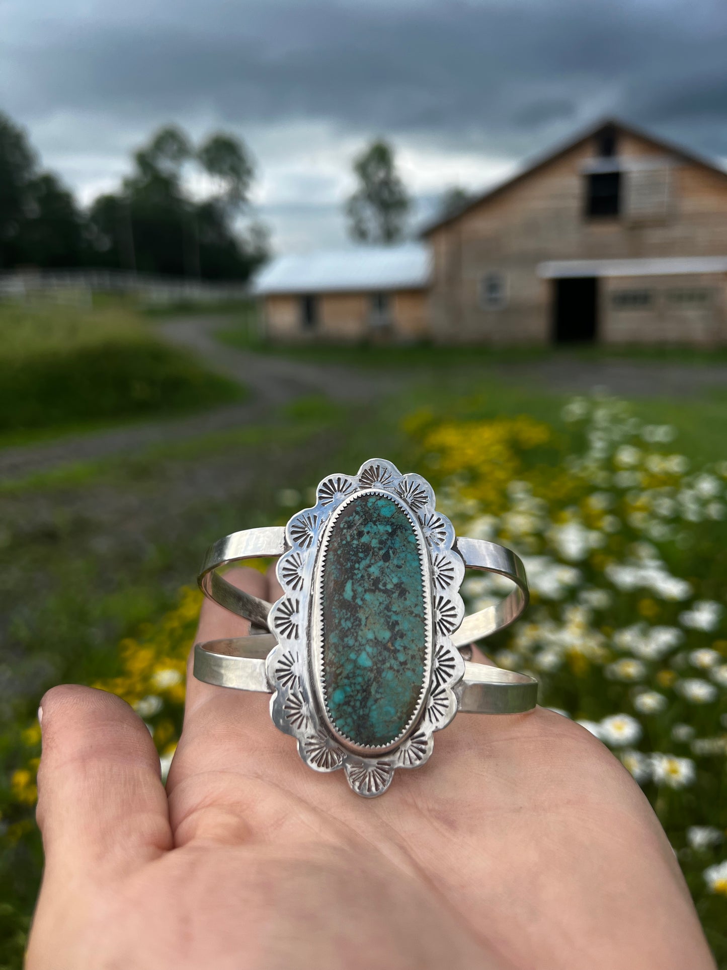 Royston Turquoise Statement Cuff
