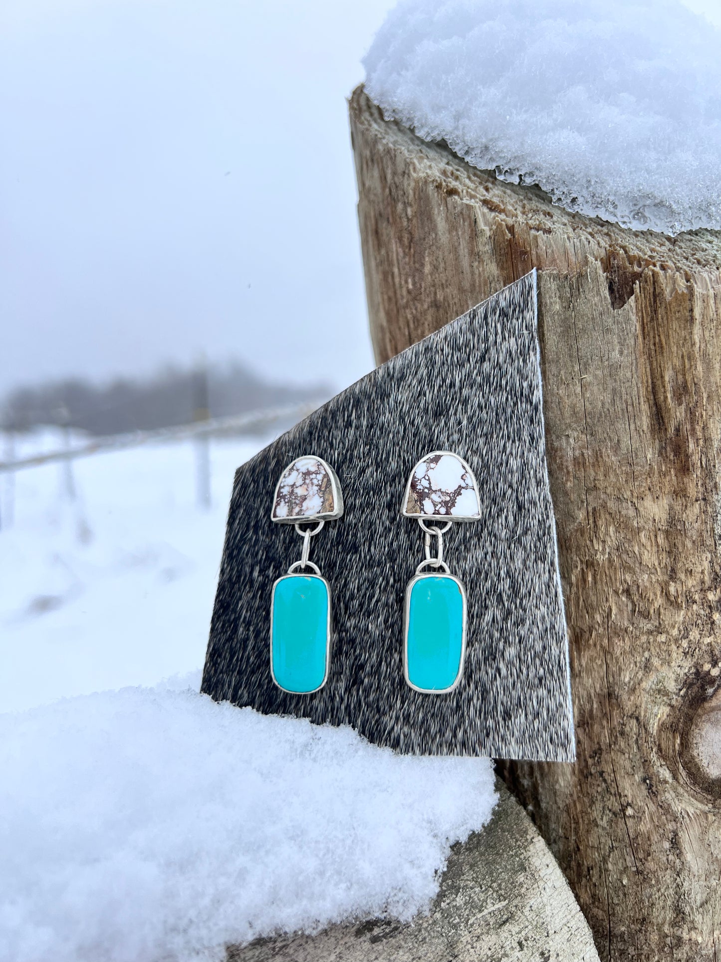 Cloud story earrings