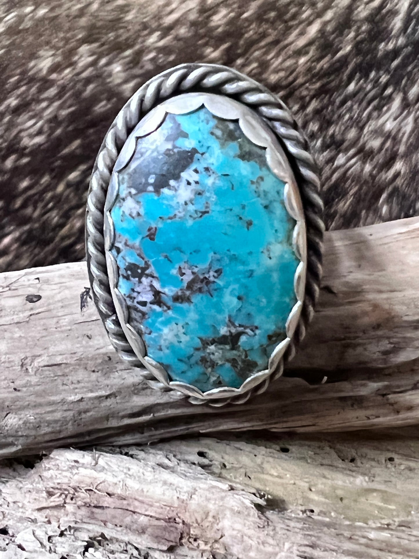 Royston Turquoise statement ring