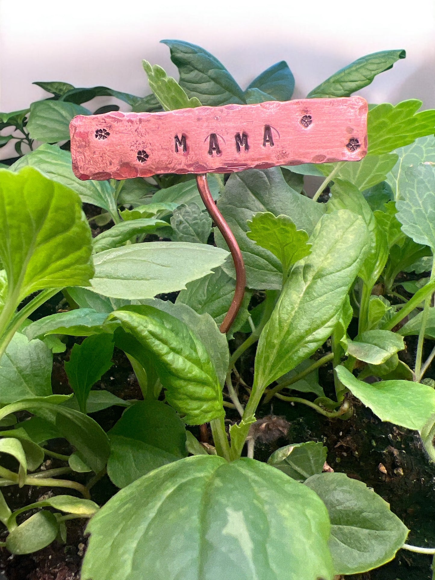 Stamped Copper Signs
