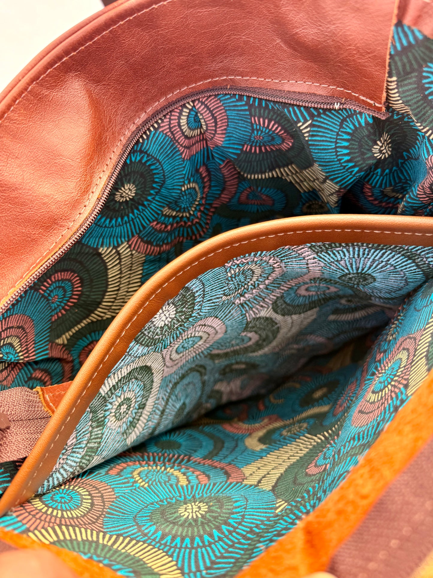 ‘Kelli” Cowhide Shoulder Bag