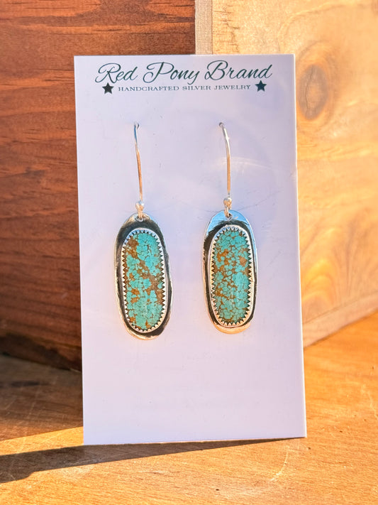 Pilot Mountain Turquoise Dangles