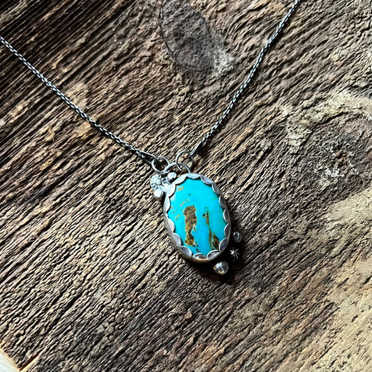 Forget me not pendant
